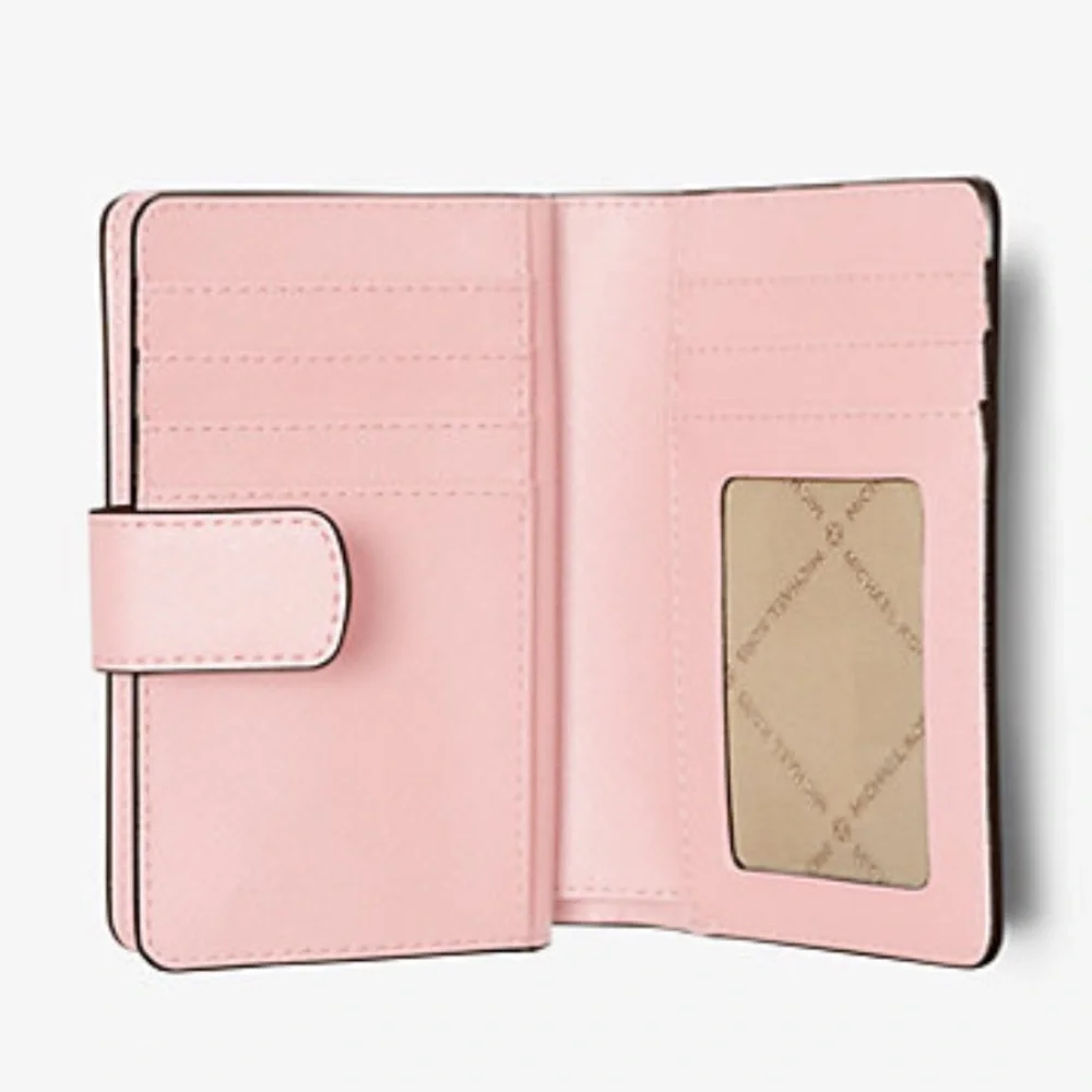 Michael Kors Medium Saffiano Leather Wallet
Powder Blush
NWT 
L - Picture 4 of 16